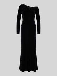 Abendkleid aus Samt im One-Shoulder-Look Modell 'CATEEMA' von Lauren Ralph Lauren - 19