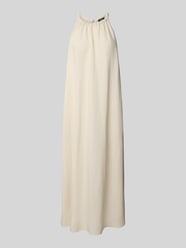 Maxikleid aus Viskose-Leinen-Mix Modell 'Quise' von Someday Beige - 11