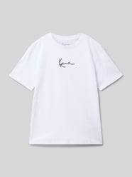 T-Shirt mit Logo-Stitching von KARL KANI - 28