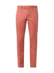 Slim Fit Chino mit Stretch-Anteil  von HILTL SENSE Orange - 2