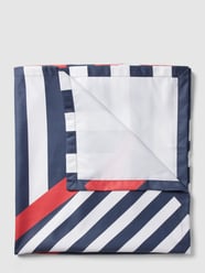 Handtuch mit Allover-Print Modell 'Telo Mare' von Zeybra Blau - 36