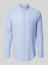 Regular Fit Freizeithemd mit Button-Down-Kragen von Scotch & Soda Blau - 10