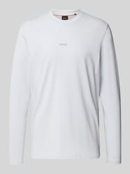Regular Fit Langarmshirt aus Baumwoll-Mix Modell 'TCHARK' von BOSS Orange - 27