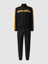 Dres z detalami w kontrastowym kolorze męski model ‘Agave’ od SERGIO TACCHINI Czarny - 20