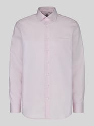 Slim Fit Businesshemd aus reiner Baumwolle Modell 'New Kent' von Seidensticker Pink - 6