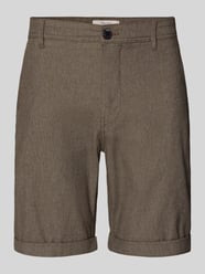 Szorty chino o kroju slim fit z mieszanki bawełny model 'LUTON' od Selected Homme - 2