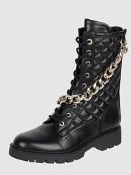 Buty z łańcuszkiem model ‘Riplei’  od Guess Czarny - 31