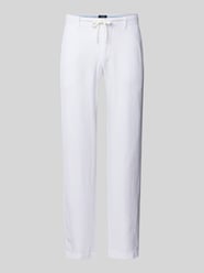 Leinenhose mit Tunnelzug und Gesäßtaschen von MCNEAL - 6