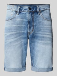 Korte regular fit jeans met steekzakken, model 'Mosa' van G-Star Raw - 2
