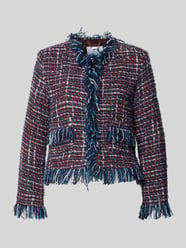 Regular Fit Blazer mit Fransen von Rich & Royal - 9