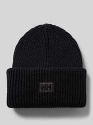 Beanie in Strick-Optik mit Logo-Patch von Helly Hansen - 14
