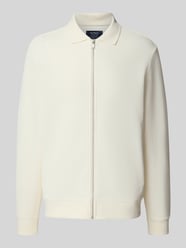 Cardigan mit Polokragen und Reißverschluss von MCNEAL - 8