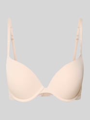 Biustonosz push-up z regulowanymi ramiączkami od PUMA Fuksjowy - 45