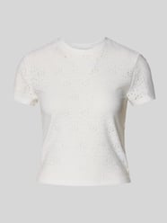 Relaxed Fit T-Shirt mit Ausbrenner-Effekt Model 'SMILLA' von ONLY - 29