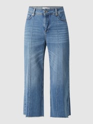 Cropped Wide Leg Jeans aus Baumwolle Modell 'Cisailing' von Cinque - 45