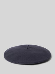 Béret aus reiner Wolle von Loevenich - 38