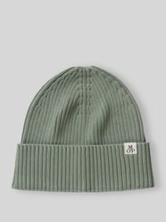 Mütze mit Label-Patch von Marc O'Polo - 3