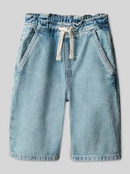 Szorty bermudy o kroju regular fit z czystej bawełny od Calvin Klein Jeans - 34