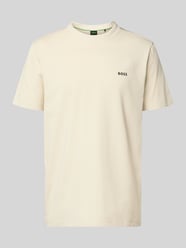 Regular fit T-shirt van katoenmix, model 'TEE' van BOSS Green - 6