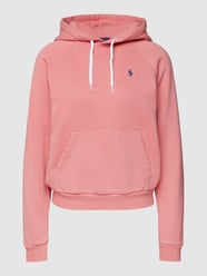 Bluza z kapturem i wyhaftowanym logo od Polo Ralph Lauren Różowy - 48