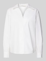 Regular fit blouse met platte kraag van Lanius - 3