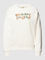 Sweatshirt mit Motiv-Print Modell 'GRAPHIC STANDARD CREW' von Levi's® Beige - 36