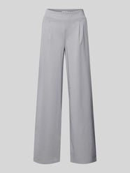 Wide fit stoffen broek met viscose Model 'Kate' van ICHI - 8