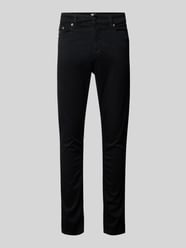 Slim Fit Jeans im 5-Pocket-Design Modell 'AUSTIN' von Tommy Jeans Schwarz - 12