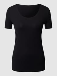 T-shirt met stretch, model 'Aurora' van Wolford Grijs / zwart - 28