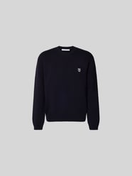 Pullover mit Label-Stitching von MAISON KITSUNÉ - 20