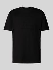 T-shirt met geribde ronde hals van ARMANI EXCHANGE - 25