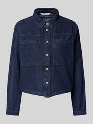 Jeansjacke mit Umlegekragen Modell 'Oliva' von MSCH Copenhagen Blau - 29