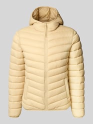 Gewatteerd jack met capuchon van REVIEW Beige - 12