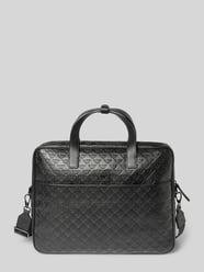 Laptoptasche mit Allover-Logo-Muster von Emporio Armani - 36