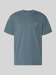 T-shirt o kroju regular fit z wyhaftowanym logo Model 'Chase' od Carhartt Work In Progress - 6