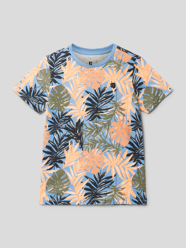 T-shirt z nadrukowanym motywem od Garcia - 44