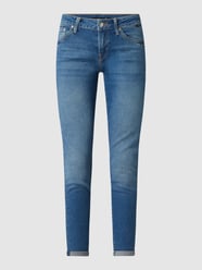 Super Skinny Fit Mid Rise Jeans mit Stretch-Anteil Modell 'Lexy' von Mavi Jeans Blau - 7