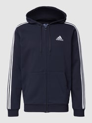 Sweatjacke mit Label-Stitching von ADIDAS SPORTSWEAR Blau - 37