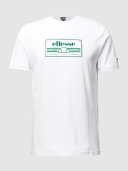 T-shirt met labelstitching, model 'Rochetta' van Ellesse Wit - 36