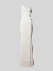 Abendkleid mit Paillettenbesatz von Lipsy - 10