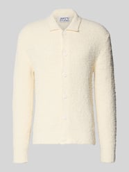 Strickjacke mit Knopfleiste von Jake*s Studio Men - 27