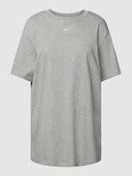 T-shirt met labelstitching van Nike Grijs - 43