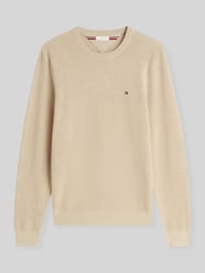 Sweter z dzianiny o kroju regular fit z czystej bawełny od Tommy Hilfiger - 41