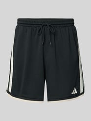 Szorty z elastycznym pasem i trokiem od adidas Sportswear - 3