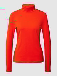 Longsleeve mit Rollkragen von comma Casual Identity Rot - 24
