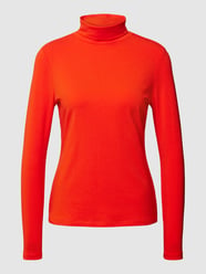 Shirt met lange mouwen en col van comma Casual Identity Rood - 41