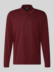 Regular Fit Poloshirt aus Baumwoll-Mix von RAGMAN Bordeaux - 30