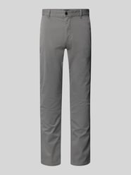 Chinos o kroju slim fit z mieszanki bawełny od BOSS Orange - 42