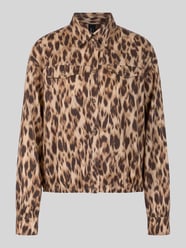 Overhemdblouse met elastische zoom van Marc Cain - 1