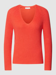 Grof gebreide pullover van Better Rich Rood - 28